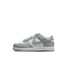 The Nike Little Kids' Dunk Low Shoes in Light Smoke Grey