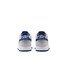 The Nike Little Kids' Dunk Low Shoes in Summit White and Deep Royal