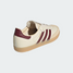 The Adidas Men's Samba OG Shoes in Wonder White and Red