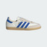 The Adidas Men's Samba OG Shoes in Blue and Gum