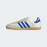 adidas Samba OG Shoes Blue and Gum heel view