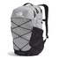 The North Face Borealis Backpack Meld Gray Dark Heather/TNF Black front three-quarter view