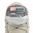 The North Face Women's Borealis Luxe Backpack in Clay Grey/Burnt Coral Metallic detail view