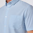 Mizzen+Main Men's Leeward Short Sleeve Dress Shirt in Light Blue