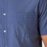 Mizzen+Main Men's Leeward Short Sleeve Dress Shirt in Set Sail Alternating Diamond