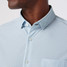 Mizzen+Main Men's Leeward Short Sleeve Dress Shirt in White Geo Bloom back view