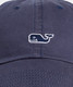 The Vineyard Vines Classic Logo Baseball Hat in Blue Blazer