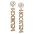Canvas Style Texas Longhorns Pearl Cluster Outline Enamel Drop Earrings in Burnt Orange/Gold/Pearl Canvas Style Texas Longhorns Pearl Cluster Outline Enamel Drop Earrings in Burnt Orange/Gold/Pearl
