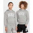 The Nike Boys' Sportswear Club Fleece Hoodie in Dark Heather Grey The Nike Boys' Sportswear Club Fleece Hoodie in Dark Heather Grey