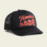 The Howler Brothers Howler Posse Foam Dome Trucker Hat in Black The Howler Brothers Howler Posse Foam Dome Trucker Hat in Black