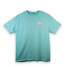 TYLER'S Gas Logo Tee Arctic Blue front view