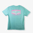 TYLER'S Gas Logo Tee Arctic Blue back view - Ft. Worth