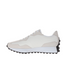 The New Balance Women's 327 Sneakers in Sea Salt and Pink Salt