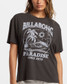 Billabong Women's Paradise Is Here Tee in Off Black