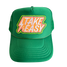 Local Beach Take It Easy Trucker Hat in Kelly Green