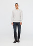 DUER Men's Performance Denim Straight Jeans Carbon Stone Blue side view