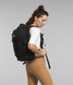 The North Face Women's Recon Luxe Backpack in TNF Black/Burnt Coral