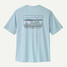 Patagonia Men's Capilene Cool Daily Graphic Tee in 73 Skyline: Fleck Blue Patagonia Men's Capilene Cool Daily Graphic Tee in 73 Skyline: Fleck Blue