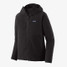 Patagonia Men's R1® TechFace Hoody Black front view