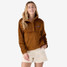 Patagonia Women's Re-Tool Half-Snap Pullover in Shelter Brown colorway