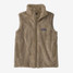 Patagonia Women's Los Gatos Fleece Vest in Seabird Grey layered look