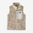 Patagonia Women's Classic Retro-X Fleece Vest in Natural/ Birch White colorway