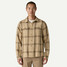 Patagonia Men's Fjord Loft Shirt in Roam: Nest Brown