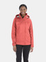The Marmot Women's Precip Eco Jacket in the Grapefruit Colorway