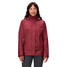 The Marmot Women's Precip Eco Jacket in the Grapefruit Colorway in acai Berry