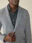Faherty Men's Inlet Knit Blazer Medium Grey side