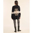 Pendleton Women's Sierra Springs Cotton Cardigan in Black Harding Multi colorway