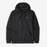 Patagonia Men's Fitz Roy Icon Uprisal Hoodie in Black front view