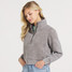 Southern Marsh Women's Seawash⢠Half Zip Active Pullover in Midnight Grey colorway Southern Marsh Women's Seawash⢠Half Zip Active Pullover in Midnight Grey colorway