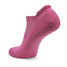 The Balega Women's Hidden Comfort No Show Tab Socks in the Candy Pink Colorway