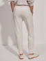 Varley Women's Slim Cuff 27.5 Pants in Ivory Marl