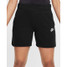 Nike Girls' Sportswear Club Fleece 5" French Terry Shorts in Black colorway