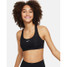 Nike Girls' Swoosh Sports Bra in Black colorway