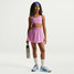 Nike Girls' Swoosh Sports Bra Magenta White front