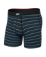 SAXX Men's Vibe Xtra Boxer Briefs - Gents Stripe / Sport Blue