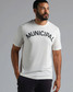 The Municipal Men's Origin SuperBlend T-Shirt in Natural White