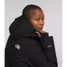 The North Face Women's Arctic Parka in Black side view