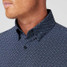 The Mizzen and Main Men's Leeward Dress Shirt in the Navy Diamond Pattern