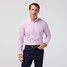 Mizzen+Main Men's Leeward Dress Shirt Pink Salt Straton Check front view