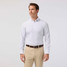 The Mizzen Main Men's Leeward Dress Shirt in Passion Purple Multi Diamond