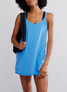 FP Movement Women's Hot Shot Mini Dress in Riviera Blue