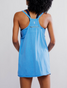 FP Movement Women's Hot Shot Mini Dress in Riviera Blue