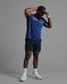 The Municipal Men's 4AM Club T-Shirt in Dusk Blue