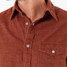 Criquet Men's Corduroy Pearl Snap Long Sleeve Shirt