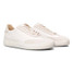 The Clae Men's Deane Leather Sneakers in Off White and White