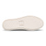 Clae Men's Deane Leather Sneakers Off White and White sole view